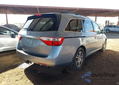 2011 Honda Odyssey Ex-L из США, поврежденный, VIN 5FNRL5H65BB066536